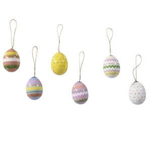 Hanging Colourful Easter Egg Set - image 1