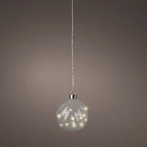 Hanging Micro LED Clear Ball - Small