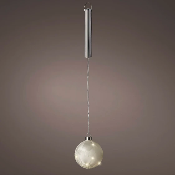 Hanging Micro LED Frosted Ball - Small