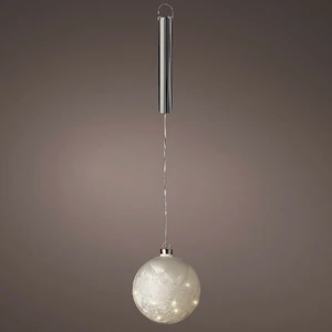 Hanging Micro LED Frosted Ball - Medium