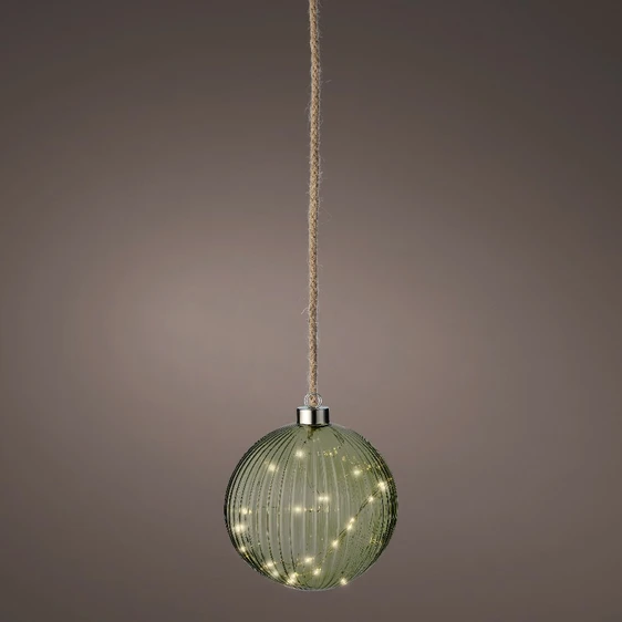 Hanging Micro LED Green Ball