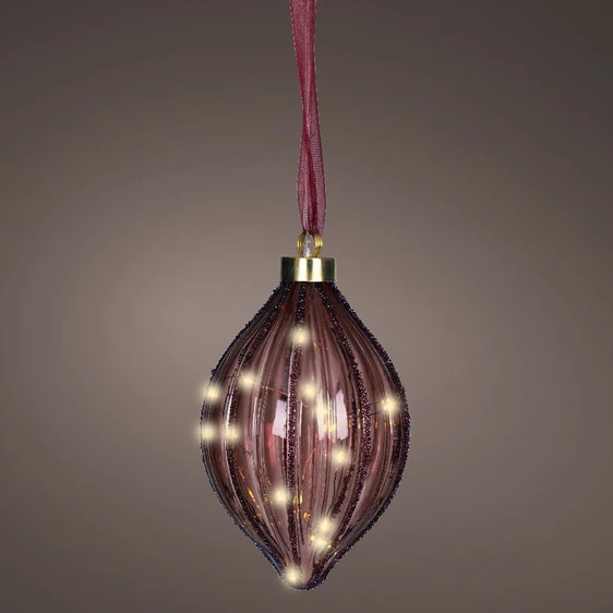 Hanging Micro LED Red Retro Lamp