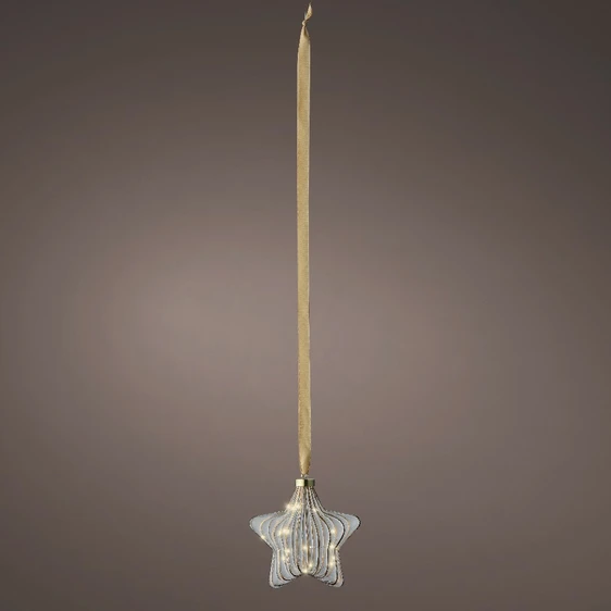 Hanging Micro LED Vintage Star