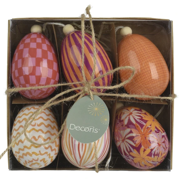 Hanging Orange Easter Egg Set - image 2