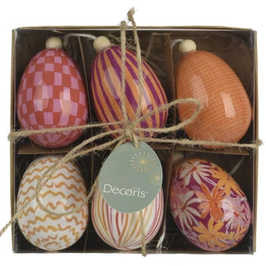 Hanging Orange Easter Egg Set - image 2