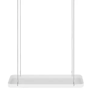 Rectangular Hanging Plant Tray - White (S) - image 3