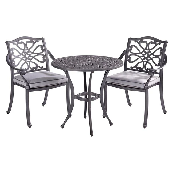 Hartman Capri Bistro Set - Antique Grey - image 3