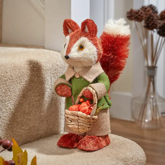 Harvest Fox Boy Decoration - image 1