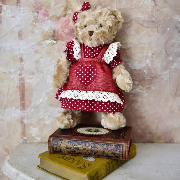 Heart Dress Teddy Bear