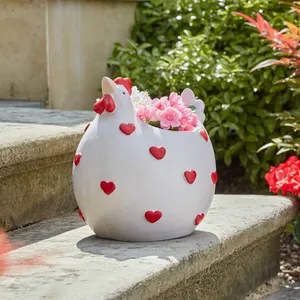 Heart Hen Planter