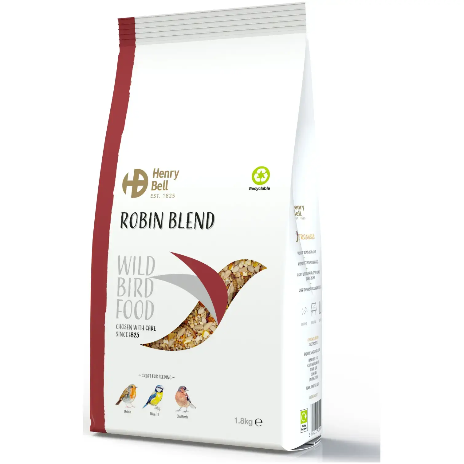 Robin Henry Shell Henry Bell Robin Blend 1.8kg - Cowell's Garden Centre | Woolsington