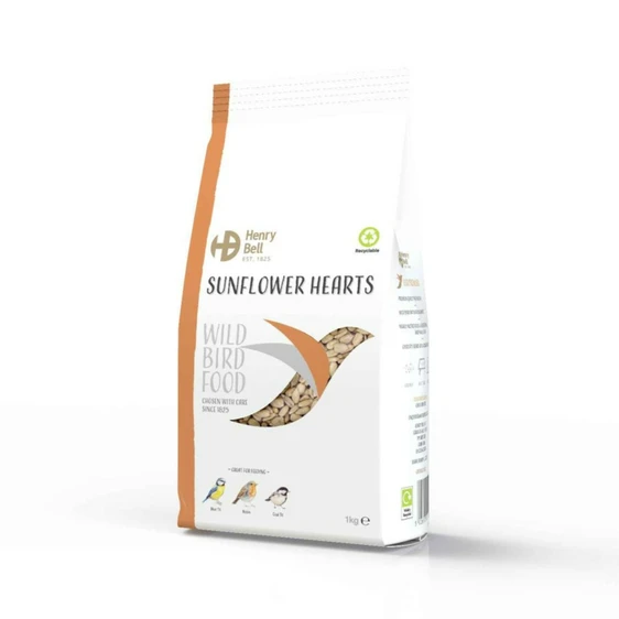 Henry Bell Sunflower Hearts 1kg