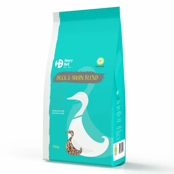 Henry Bell Swan and Duck Food 750g Cowell's Garden Centre Woolsington