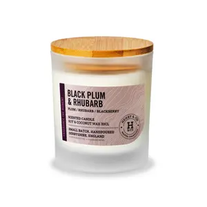 Henry & Co Black Plum & Rhubarb Candle