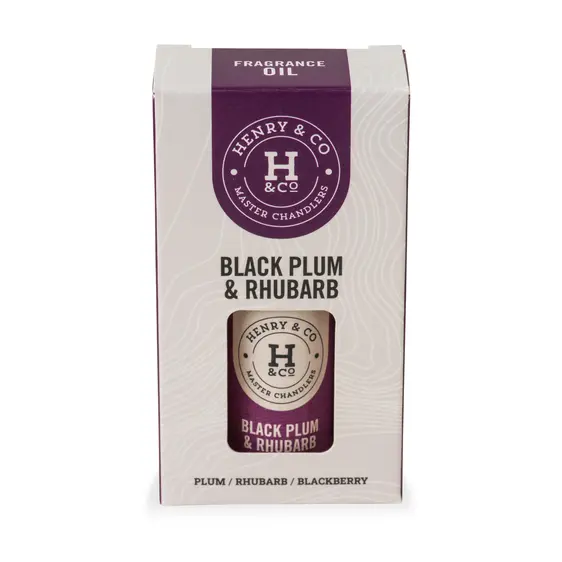 Henry & Co Black Plum & Rhubarb Fragrance Oil
