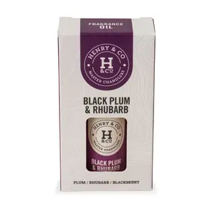 Henry & Co Black Plum & Rhubarb Fragrance Oil