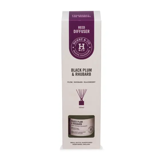 Henry & Co Black Plum & Rhubarb Reed Diffuser