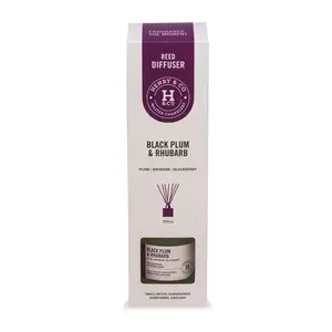 Henry & Co Black Plum & Rhubarb Reed Diffuser