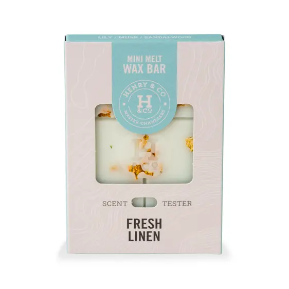 Henry & Co Fresh Linen Wax Bar - Small