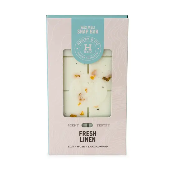 Henry & Co Fresh Linen Wax Bar - Large