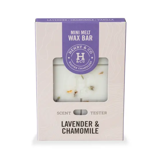Henry & Co Lavender & Chamomile Wax Bar - Small