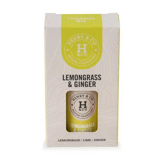 Henry & Co Lemongrass & Ginger Fragrance Oil