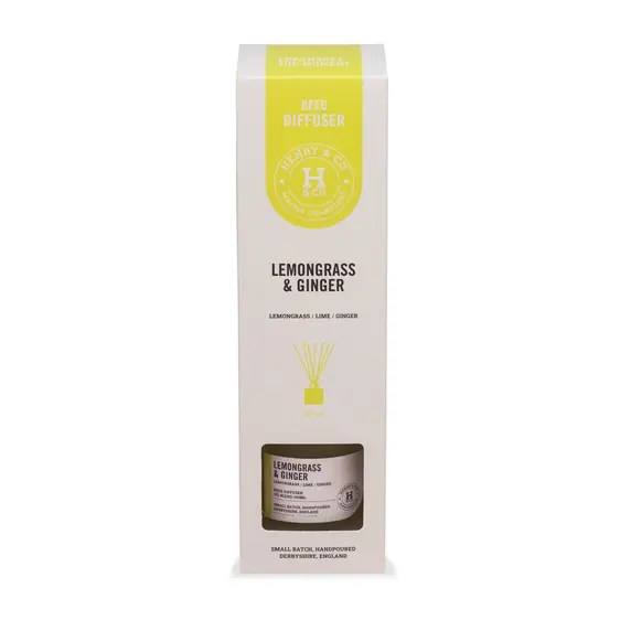 Henry & Co Lemongrass & Ginger Reed Diffuser