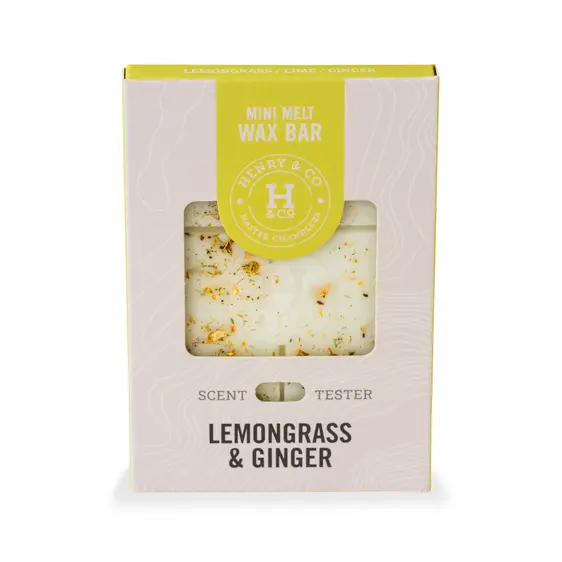 Henry & Co Lemongrass & Ginger Wax Bar - Small