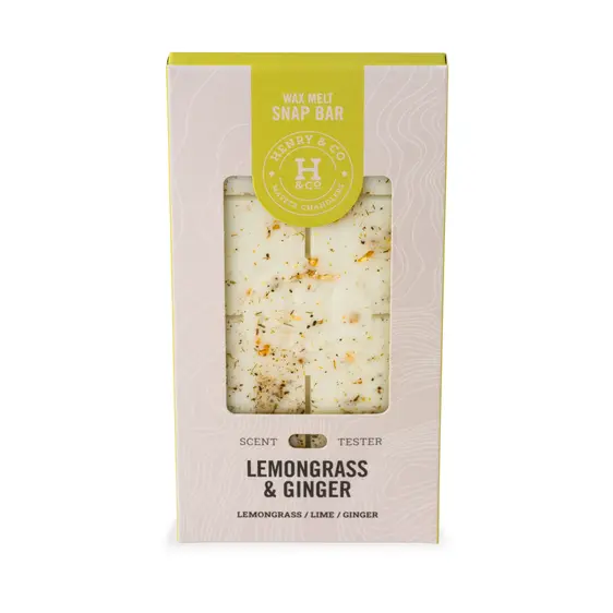 Henry & Co Lemongrass & Ginger Wax Bar - Large