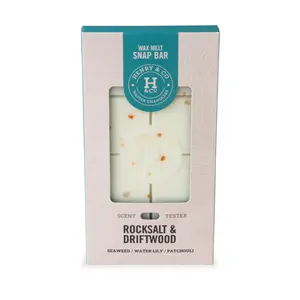 Henry & Co Rocksalt & Driftwood Wax Bar - Large
