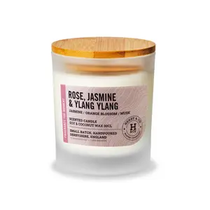 Henry & Co Rose, Jasmine & Ylang Ylang Candle
