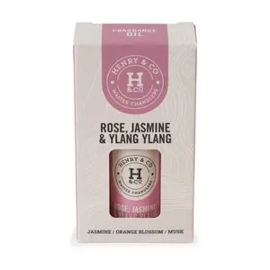 Henry & Co Rose, Jasmine & Ylang Ylang Fragrance Oil