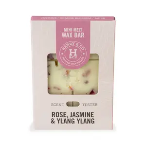 Henry & Co Rose, Jasmine & Ylang Ylang Wax Bar - Small