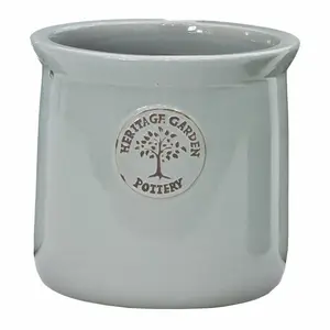 Heritage Edmond Stone Blue Pot Ø25cm