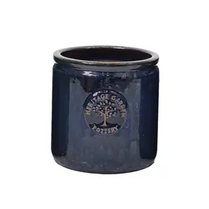 Heritage Edwin Dark Blue Pot Ø19cm - image 1