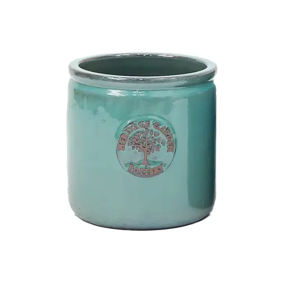 Heritage Edwin Turquoise Pot Ø19cm