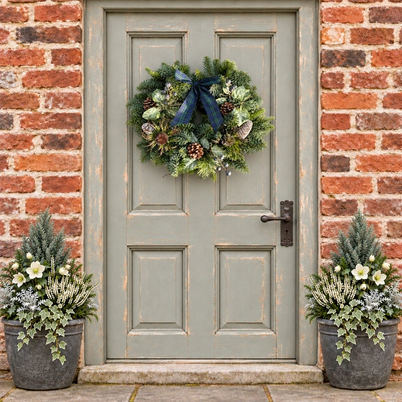 Highland Forest Wreath - 10" - image 2