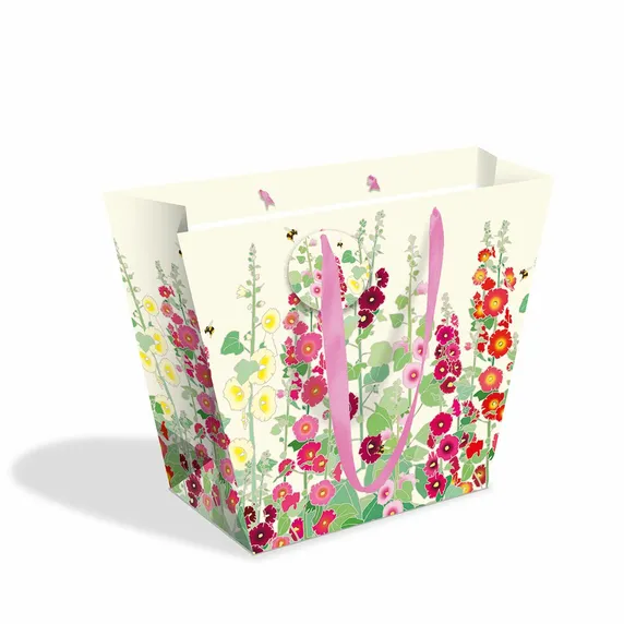 Hollyhocks Plant Gift Bag