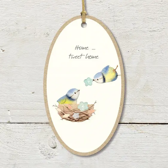 Home Tweet Home Keepsake Plaque