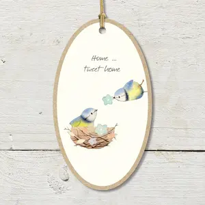 Home Tweet Home Keepsake Plaque