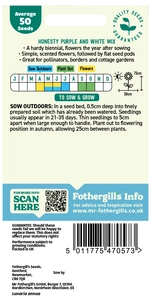 Honesty Purple And White Mixed - image 2