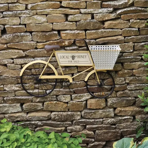 Honey Bike Wall Planter