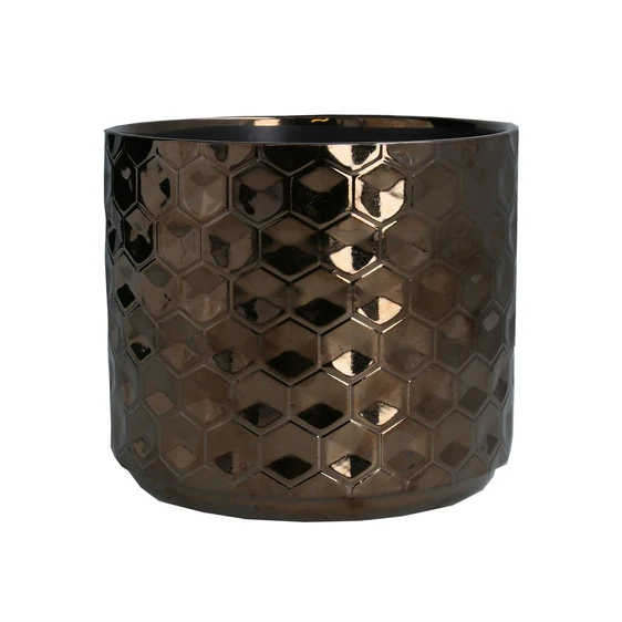 Honeycomb Copper Pot - Ø14cm