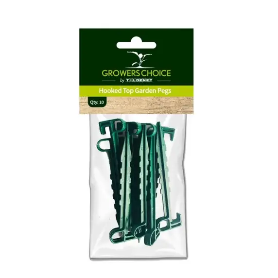 Hooked Top Garden Pegs - image 1