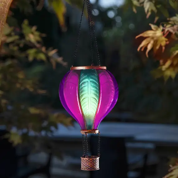 Hot Air Balloon Aurora Flaming Light - Medium