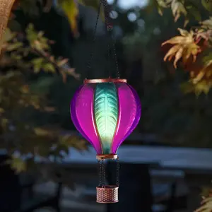 Hot Air Balloon Aurora Flaming Light - Medium