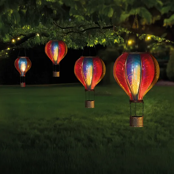 Hot Air Balloon Rainbow Flaming Light - Extra Large - image 2