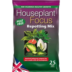 Houseplant Focus Peat Free Repotting Mix 25L