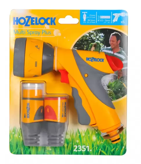 Hozelock Multi Plus Spray Gun & Fittings - image 1