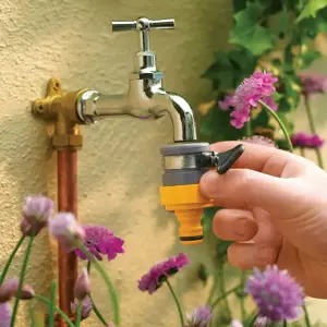 Hozelock Round Mixer Tap Connector - image 2